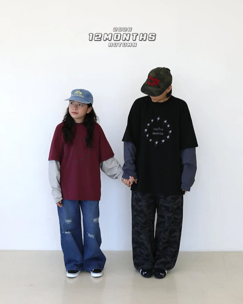 12 Month - Korean Children Fashion - #minifashionista - Layered Tee - 8