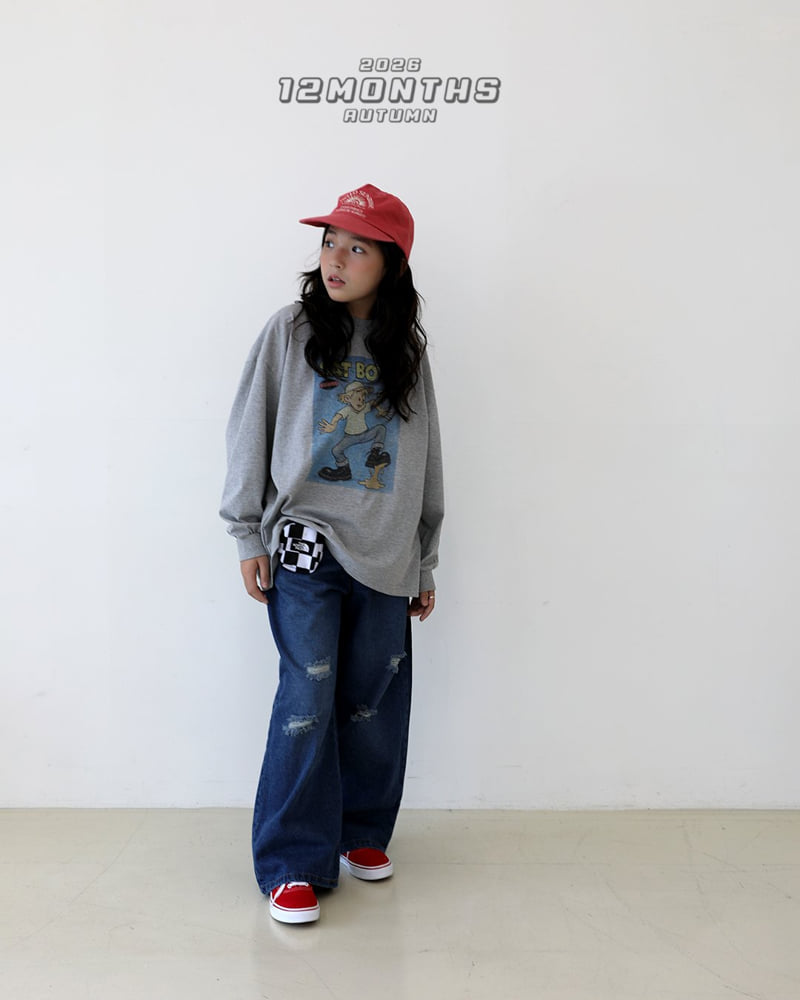 12 Month - Korean Children Fashion - #minifashionista - Vintage Denim Pants - 7