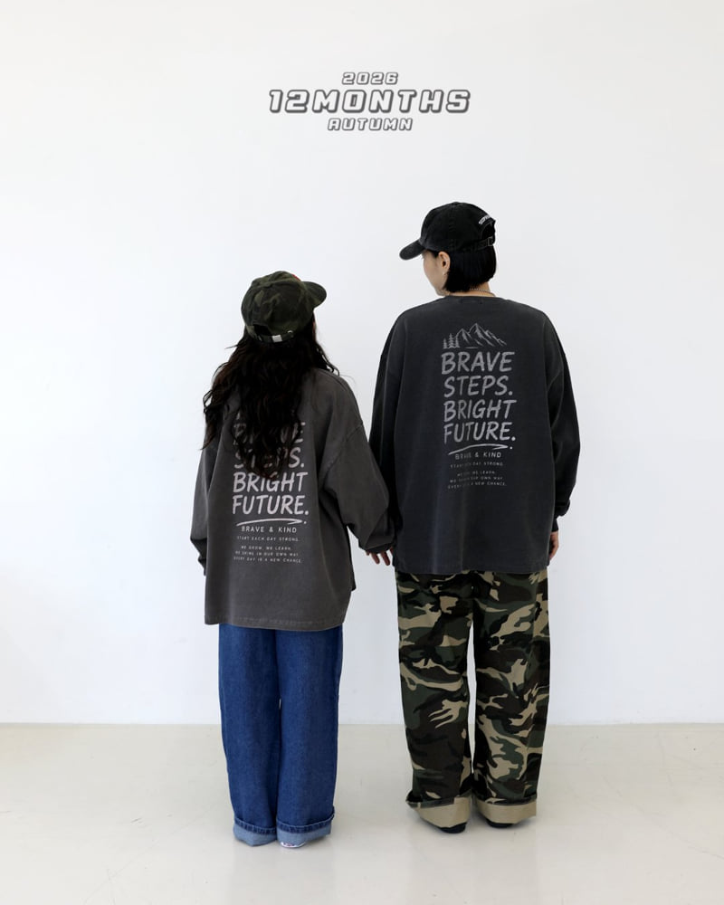 12 Month - Korean Children Fashion - #prettylittlegirls - Brave Pigment Tee - 6