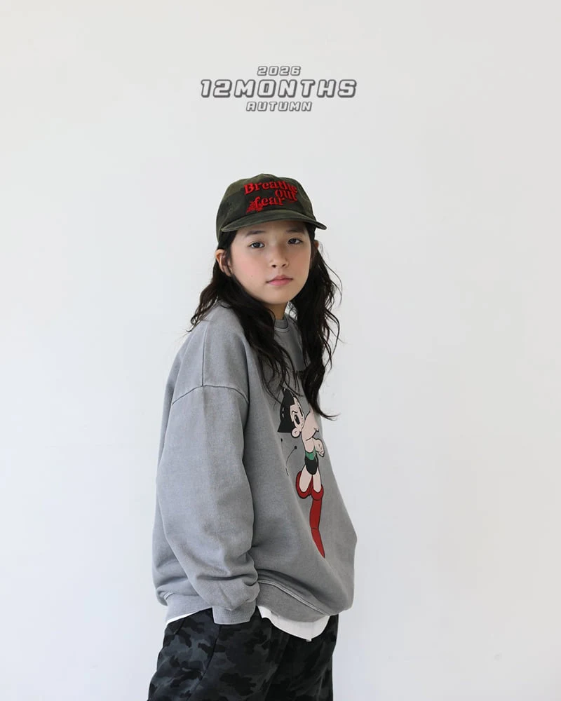 12 Month - Korean Children Fashion - #stylishchildhood - Punch Pigment Sweatshirt - 11