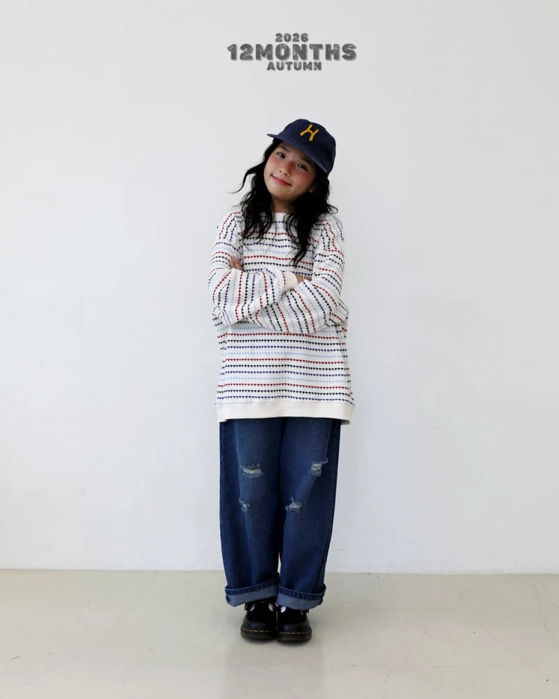 12 Month - Korean Children Fashion - #todddlerfashion - Jacquard Sweatshirt - 6