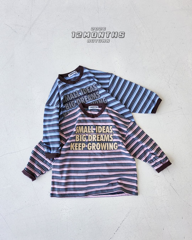 12 Month - Korean Children Fashion - #todddlerfashion - Growing Tee