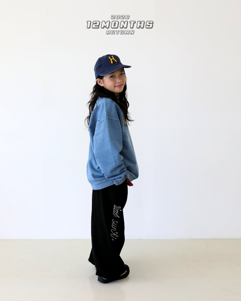 12 Month - Korean Children Fashion - #toddlerclothing - Embroidery Jogger Pants - 3