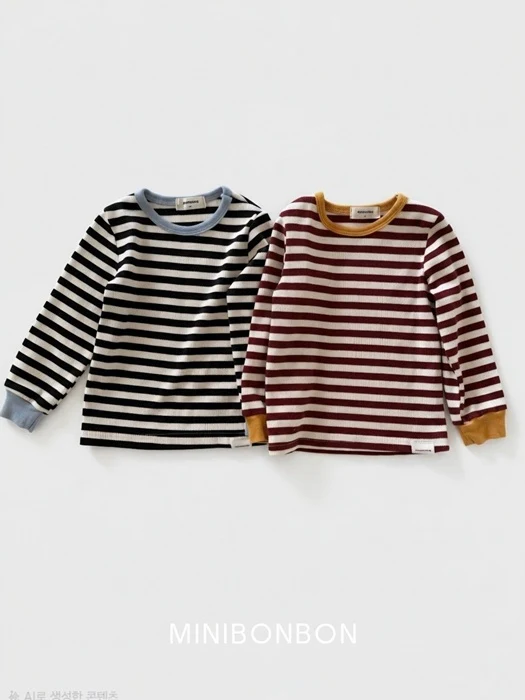 Colored Stripe Tee Colored Stripe Tee
