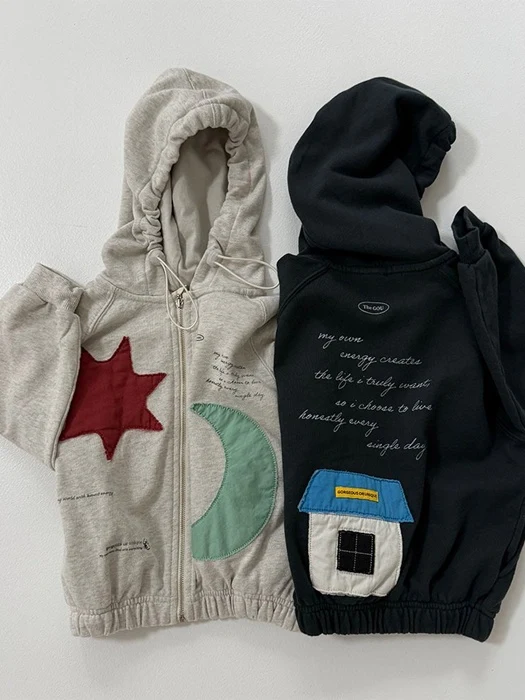 Sun Moon Zip-up