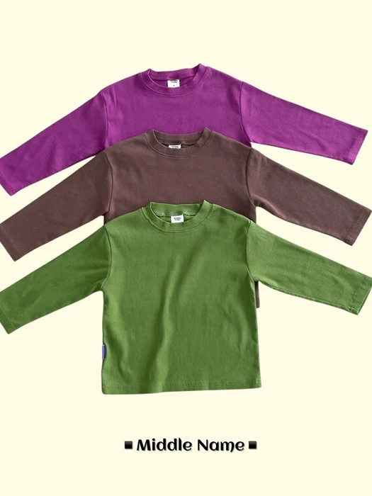 Small Rib Basic Tee