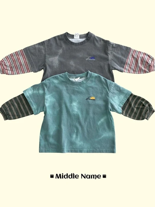 Water Pigment Layered Tee