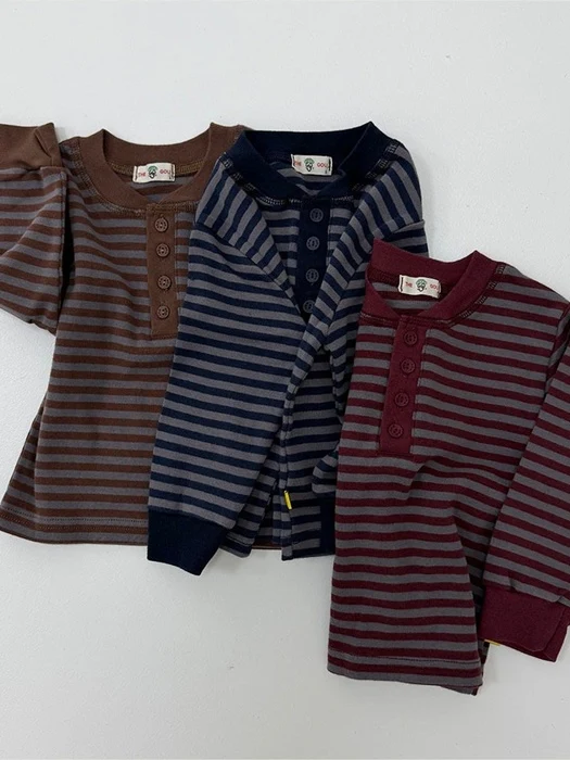 Bebe Open Stripe Tee