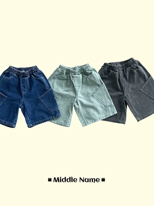 Side Pocket Bermuda Pants