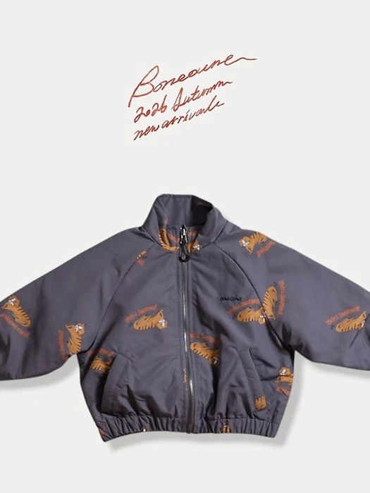 Tiger Raglan Zip-up Jacket Tiger Raglan Zip-up Jacket