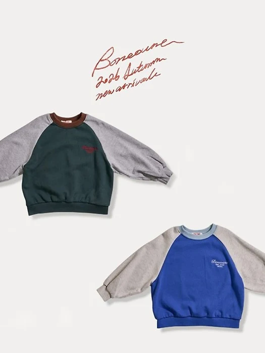 Crayon Raglan Sweatshirts
