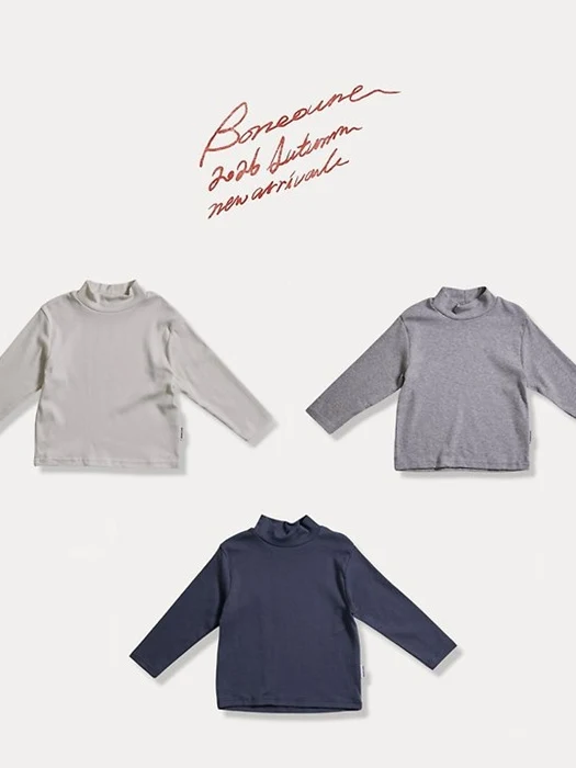 Soft Turtleneck Tee