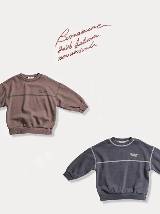 Pigment Stitching Sweatshirts