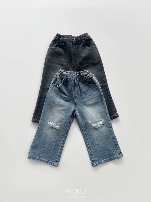 Damage Denim Pants