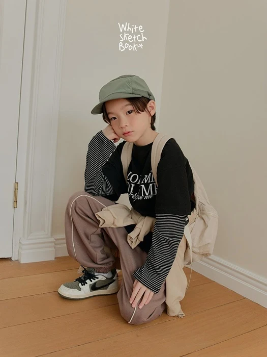 Piping Jogger Pants