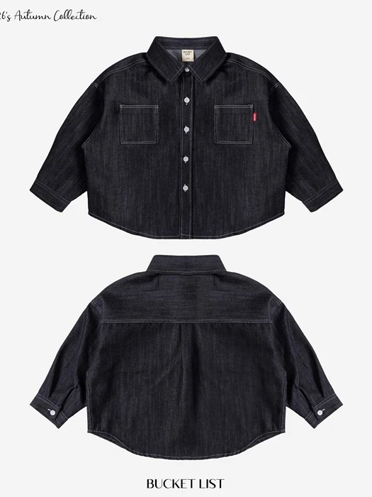 Non Faded Denim Shirt