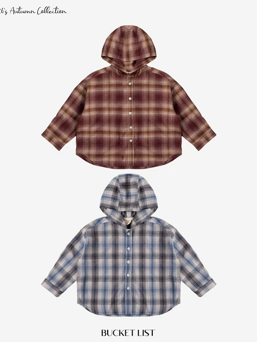 Hood Check Shirt Hood Check Shirt