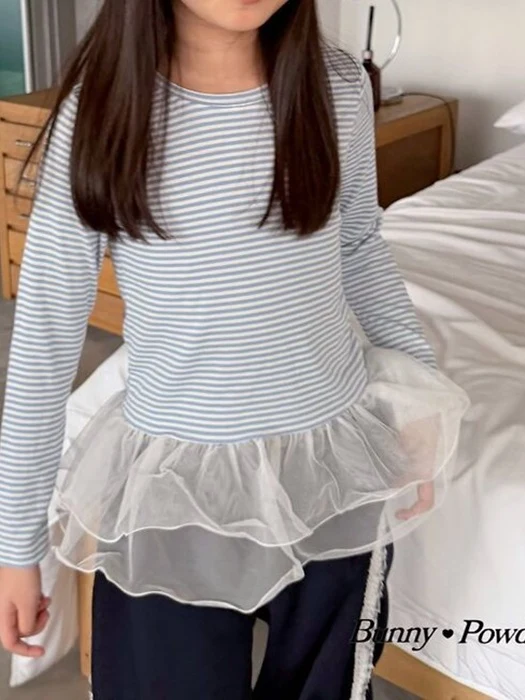 Cha Stripe Tee
