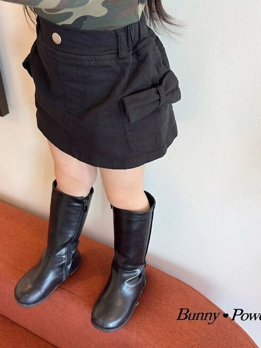 Ribbon Pocket Skirt