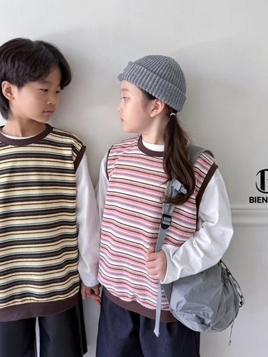 K Stripe Vest