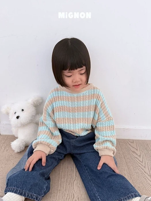 Twist Knit Sweatshirts