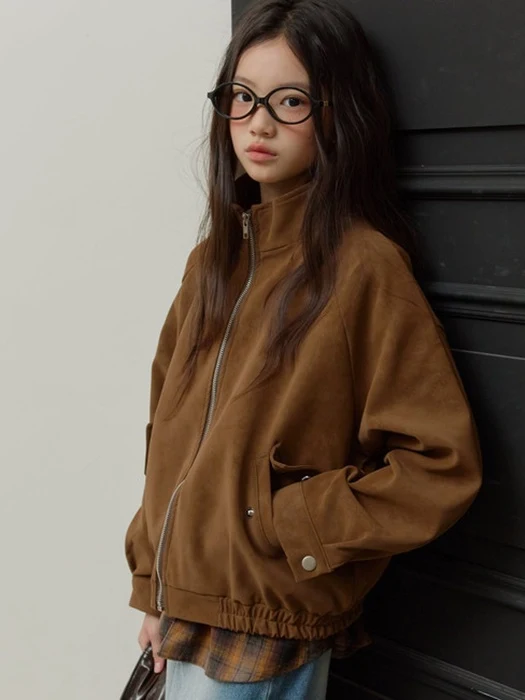 Blouson Suede Jacket