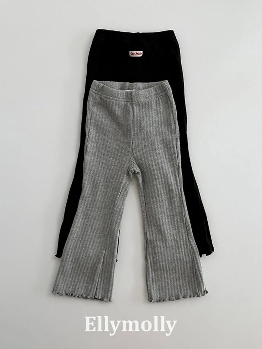 Big Rib Bootscut Pants