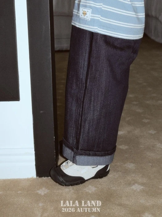 Roll-up Denim Pants