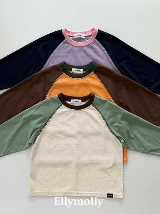 Color Block Raglan Tee Color Block Raglan Tee