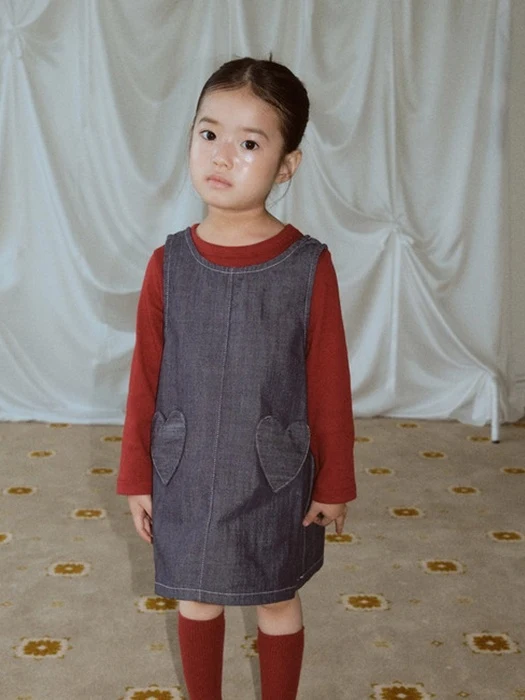 Heart Pocket One-piece