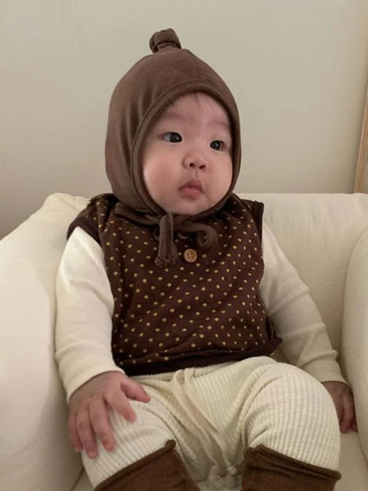 Bebe Heart Dot Vest