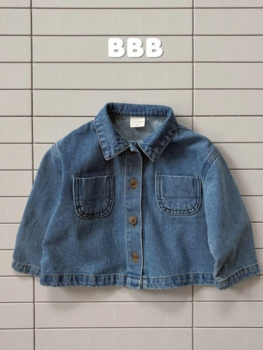 Dun Denim Half Jacket