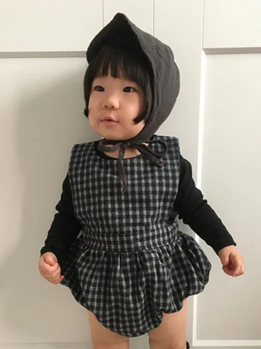 Bebe Check Romper