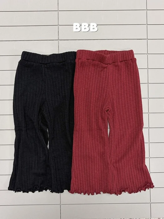 Rib Bootscut Pants Rib Bootscut Pants