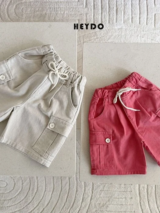 Pocket Pigment Bermuda Pants