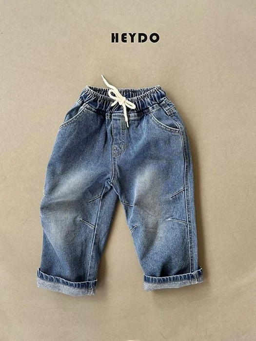 Four Dart Denim Pants