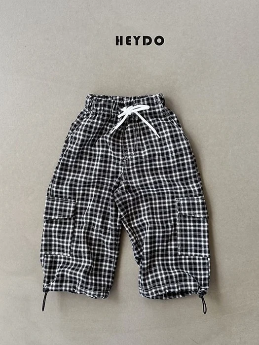 Check Pocket Pants