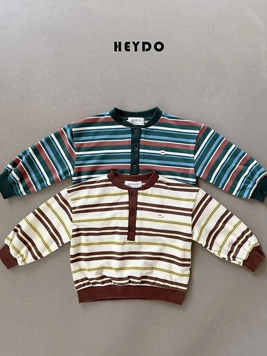 Henrly Stripe Sweatshirts