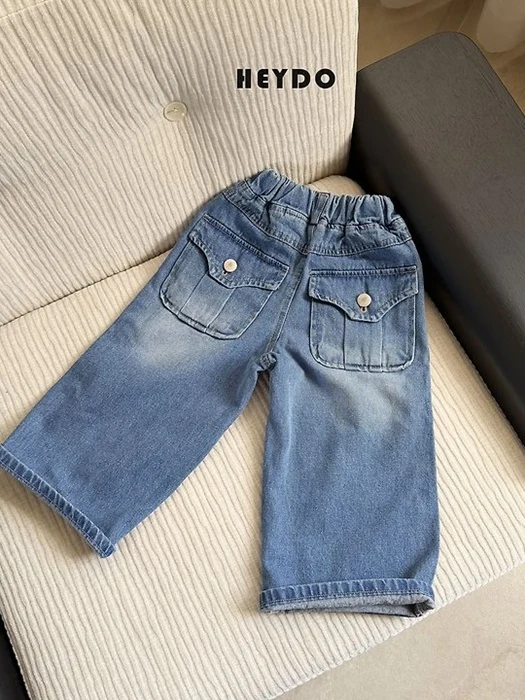 True Wide Denim Pants
