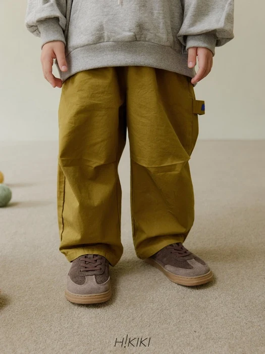 Cotton Barrel Pants