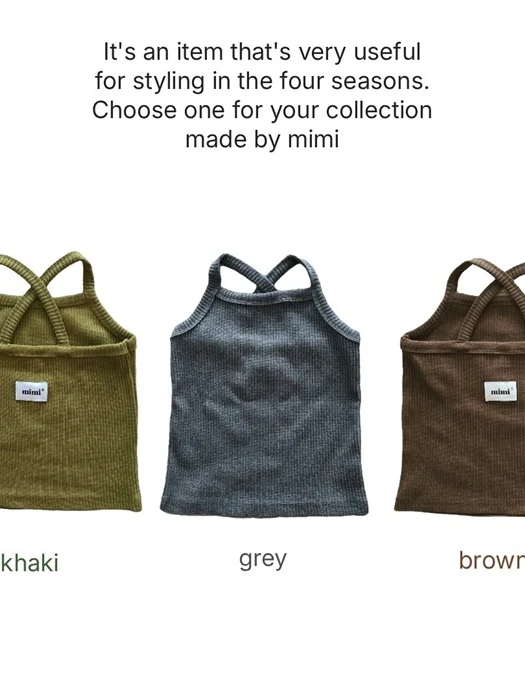 Label Sleeveless