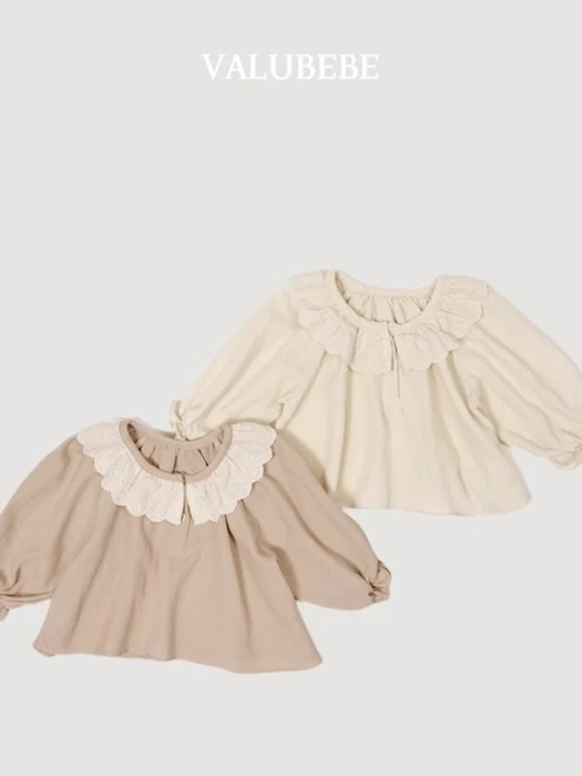 Wrap Frill Blouse
