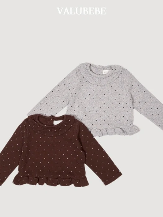 Chouchou Dot Frill Tee