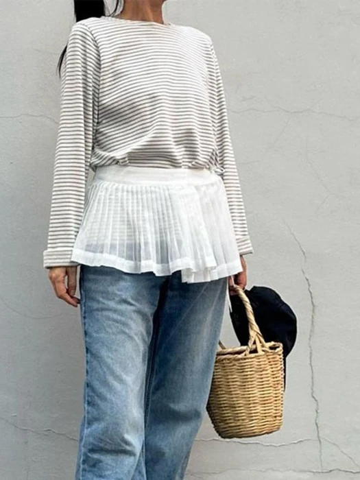 Adult Layered Pintuck Apron