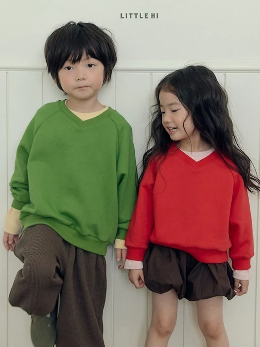 Kids V-neck Sweatshirts