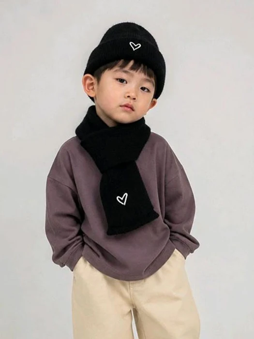 Love Beanie Muffler Set Love Beanie Muffler Set