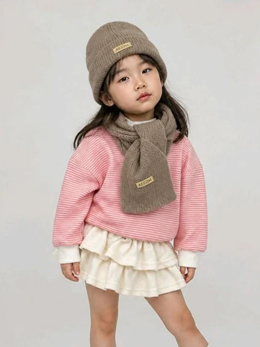 Point Beanie Muffler Set Point Beanie Muffler Set