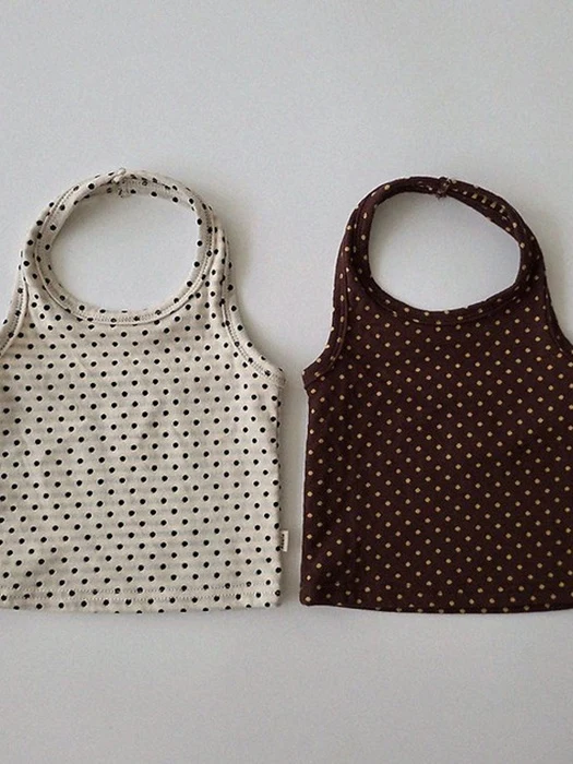 Choco Chip Holter Neck Top
