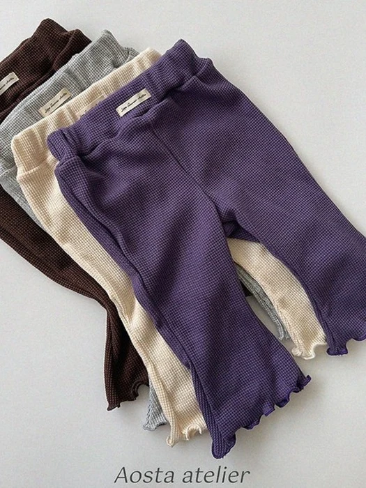 Jelly Waffle Pants