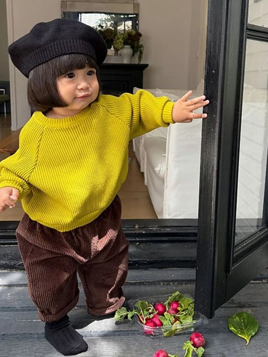 Color Leaf Corduroy Pants Color Leaf Corduroy Pants